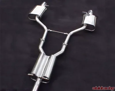 B&B Exhaust Audi S4 Non-Turbo V8 Exhaust 2004-2018 - FPIM-0540