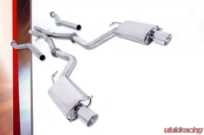 B&B Exhaust System with X-Pipe Cadillac CTS-V 2004-2007 - FDOM-0305