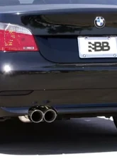 B&B Exhaust Axle Back Muffler BMW E60 545 2004-2008                                     - FBMW-3110 - Image 2