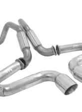 B&B Exhaust Bullet Exhaust System Twin Round Tips Chevy Corvette C5 1997-2004                                     - FCOR-0105 - Image 2