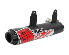 Big Gun EVO U Dual Slip On Muffler Yamaha YXF850 Wolverine X4 2018-2020