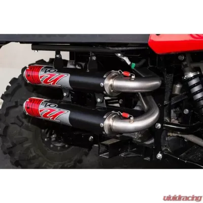 Big Gun EVO U Dual Slip On Kawasaki Teryx 4 800 14-18 - 12-4682