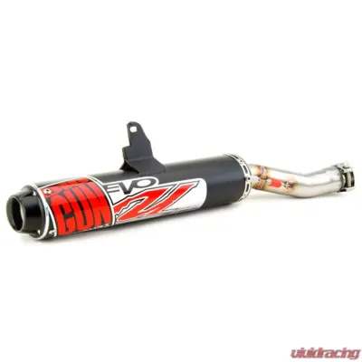 Big Gun EVO U Slip On Muffler Suzuki King Quad 750 Axi / EPS 08-18 - 12-5602