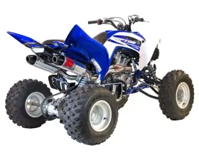 Big Gun EXO Series Dual Full Exhaust System Yamaha Raptor 700 15-18