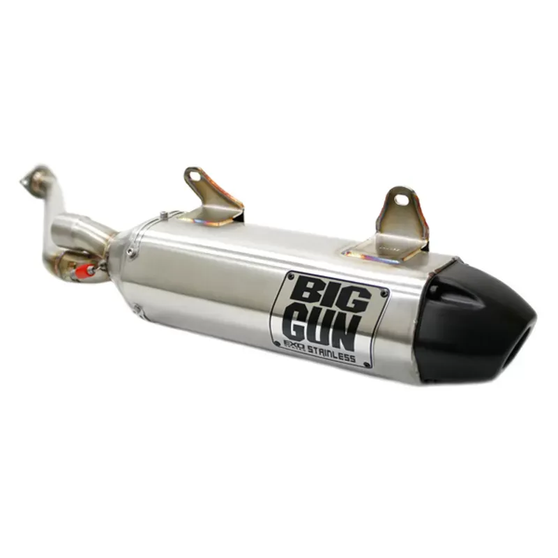Big Gun EXO Stainless Slip On Muffler Kawasaki Brute Force 650 IRS 06-12 - 14-4652