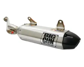 Big Gun EXO Stainless Slip On Muffler Kawasaki Brute Force 750 IRS 12-14