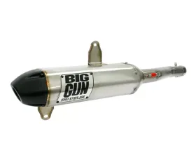 Big Gun EXO Stainless Slip On Muffler Suzuki King Quad 750 Axi / EPS 08-18