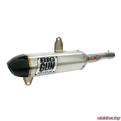 Big Gun EXO Stainless Slip On Muffler Suzuki King Quad 750 Axi / EPS 08-18 - 14-5602