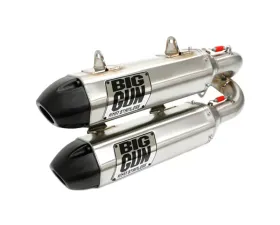 Big Gun EXO Stainless Dual Full System Polaris General 1000 16-18