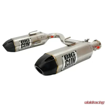 Big Gun EXO Stainless Dual Slip On Muffler Polaris Scrambler XP 1000 14-18 - 14-7722