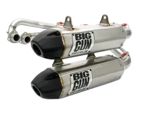 Big Gun EXO Stainless Dual Full System Polaris RZR XP 900 11-14