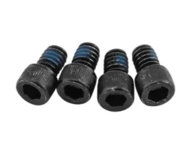 Big Gun Exhaust End Tip Allen Screws 4 Pk 1/4 X 20 X 3/8 Socket Head Black