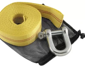 QuadBoss Heavy-Duty Tow Strap Yellow 20 ft.