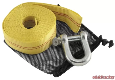 QuadBoss Heavy-Duty Tow Strap Yellow 20 ft. - 156652