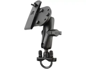 RAM Handlebar U-Bolt Double Ball Mount with Gun Holster Clip