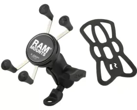 RAM X-Grip Phone Mount W/9mm Angled Bolt Head Adapter