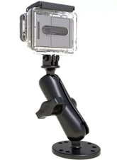RAM Mounts Flat Surface 1" Ball Mount w/Universal Action Camera Adapter                                     - RAM-B-138-GOP1U - Image 3