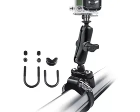 RAM Mounts Strap Clamp Roll Bar Mount w/Universal Action Camera Adapter