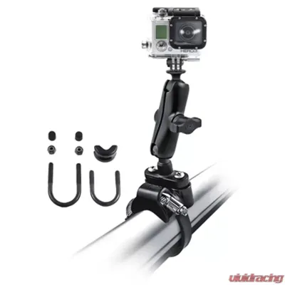 RAM Mounts Strap Clamp Roll Bar Mount w/Universal Action Camera Adapter - RAM-B-149Z-2-GOP1U