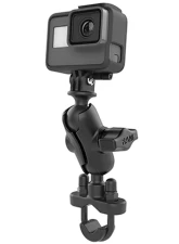 RAM Mounts Handlebar U-Bolt Mount w/Short Socket Arm & Universal Action Camera Adapter                                     - RAM-B-149Z-A-GOP1U - Image 4