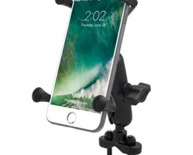 RAM Mounts Handlebar U-Bolt Mount w/Universal RAM Mounts X-Grip Large Phone/Phablet Cradle