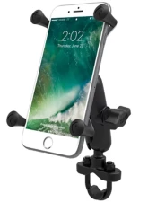 RAM Mounts Handlebar U-Bolt Mount w/Universal RAM Mounts X-Grip Large Phone/Phablet Cradle                                     - RAM-B-149Z-UN10U - Image 5