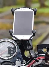 RAM Mounts Handlebar U-Bolt Mount w/Universal RAM Mounts X-Grip Large Phone/Phablet Cradle                                     - RAM-B-149Z-UN10U - Image 5
