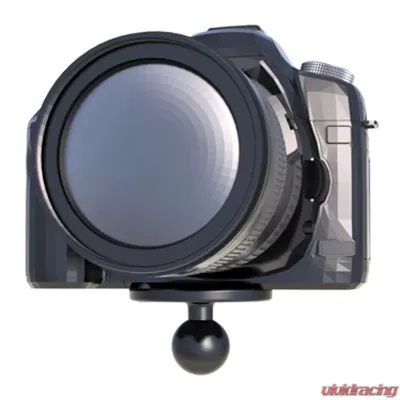 RAM Mounts Brake/Clutch Reservoir Mount w/Round Base Adapter that contains a 1/4-20 Thread for Cameras - RAM-B-174-202AU