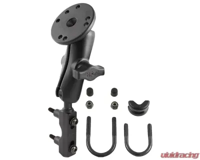 RAM Mounts Brake/Clutch Reservoir Mount w/Round Base Adapter that contains the AMPs Hole Pattern - RAM-B-174-202U