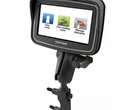 RAM Mounts Brake/Clutch Reservoir Mount w/Base Adapter for the TomTom Rider 2 and Urban Rider