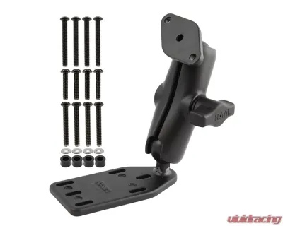 RAM Mounts Brake Clutch Reservoir Cover Motorcycle Mount (1" Ball Offset) - RAM-B-183U