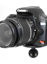 RAM Mounts 2.5" Round Base w/1" Ball & 1/4-20 Threaded Male Post for Cameras                                     - RAM-B-202AU - Image 2