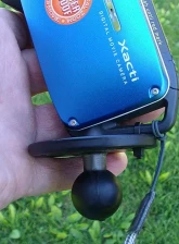 RAM Mounts 2.5" Round Base w/1" Ball & 1/4-20 Threaded Male Post for Cameras                                     - RAM-B-202AU - Image 5