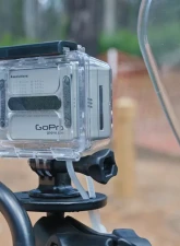 RAM Mounts 2.5" Round Base w/1" Ball & 1/4-20 Threaded Male Post for Cameras                                     - RAM-B-202AU - Image 6