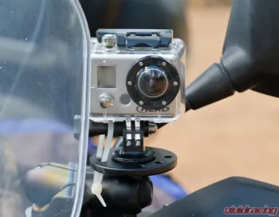 RAM Mounts 2.5" Round Base w/1" Ball & 1/4-20 Threaded Male Post for Cameras - RAM-B-202AU