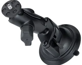 RAM Mounts Twist-Lock Suction Cup Mount w/Short Double Socket Arm & 1/4-20 Camera Threaded Adapter