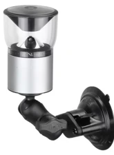 RAM Mounts Twist-Lock Suction Cup Mount w/Short Double Socket Arm & 1/4-20 Camera Threaded Adapter                                     - RAM-B-224-1-A-366U - Image 2