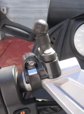 RAM Mounts Rail Base w/Zinc Coated U-Bolt ATV/UTV Strap & 1" Ball for Rails to 3.15" in Diameter                                     - RAM-B-231Z-2U - Image 2