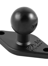 RAM Mounts Diamond Plate 2.43" x 1.31" w/B Size 1" Ball                                     - RAM-B-238U - Image 4