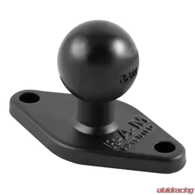 RAM Mounts Diamond Plate 2.43" x 1.31" w/B Size 1" Ball - RAM-B-238U