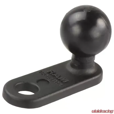 RAM Mounts 2.25" x 0.87" Motorcycle Base w/11mm Hole and 1" Ball - RAM-B-252U