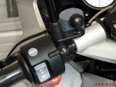 RAM Mounts 2.25" x 0.87" Motorcycle Base w/11mm Hole and 1" Ball - RAM-B-252U