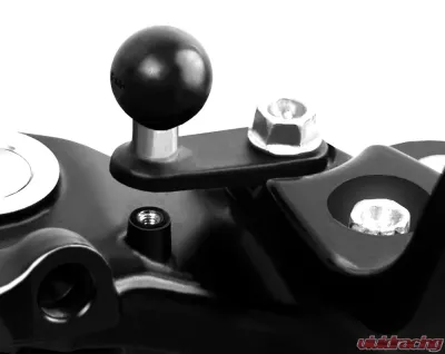 RAM Mounts 2.25" x 0.87" Motorcycle Base w/11mm Hole and 1" Ball - RAM-B-252U