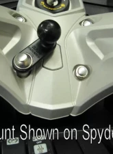 RAM Mounts 2.25" x 0.87" Motorcycle Base w/11mm Hole and 1" Ball                                     - RAM-B-252U - Image 6