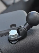 RAM Mounts Motorcycle Base w/9mm Hole and 1" Ball                                     - RAM-B-272U - Image 2