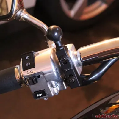 RAM Mounts Motorcycle Brake/Clutch Reservoir Base w/1" Ball - RAM-B-309-1U