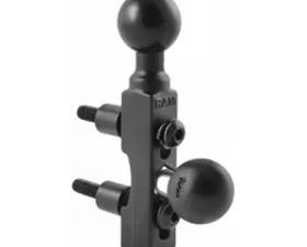 RAM Mounts Motorcycle Brake/Clutch Reservoir Base w/(2 Quantity) 1