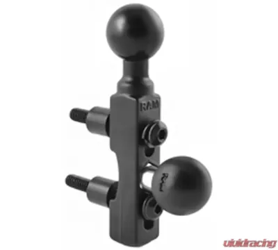 RAM Mounts Motorcycle Brake/Clutch Reservoir Base w/(2 Quantity) 1" Balls - RAM-B-309-2U