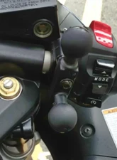 RAM Mounts Motorcycle Brake/Clutch Reservoir Base w/(2 Quantity) 1" Balls                                     - RAM-B-309-2U - Image 2