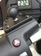 RAM Mounts Motorcycle Brake/Clutch Reservoir Cover Base w/1" Ball Centered                                     - RAM-B-345U - Image 3